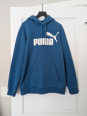 Puma Men’s Blue Hoodie Sweatshirt